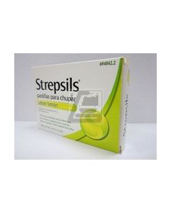 STREPSILS 24 PASTILLAS PARA CHUPAR LIMON